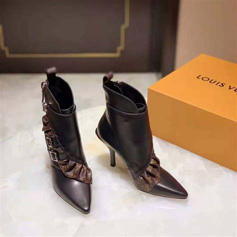 louis vuitton janet ankle boot|louis vuitton buckle boots.